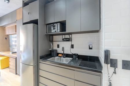 Studio à venda com 23m², 1 quarto e sem vagaCozinha