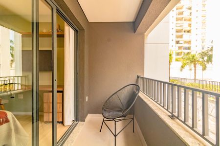 Sacada de kitnet/studio para alugar com 1 quarto, 28m² em Vila Clementino, São Paulo