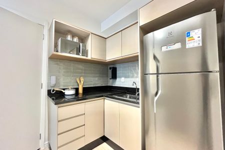 Studio à venda com 28m², 1 quarto e sem vaga Studio à venda com 28m², 1 quarto e sem vagaCozinha