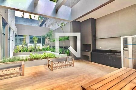 Studio à venda com 28m², 1 quarto e sem vaga Studio à venda com 28m², 1 quarto e sem vagaÁrea comum - Churrasqueira