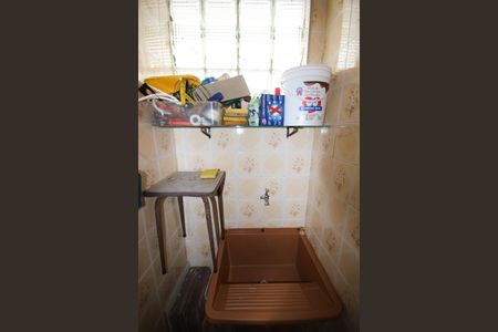 Área de Serviço de apartamento para alugar com 1 quarto, 70m² em Vila Caiçara, Praia Grande