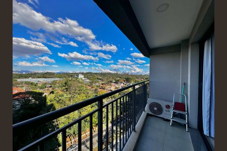 Studio para alugar com 28m², 1 quarto e sem vaga Studio para alugar com 28m², 1 quarto e sem vagaSacada