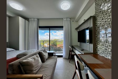 Studio para alugar com 28m², 1 quarto e sem vaga Studio para alugar com 28m², 1 quarto e sem vagaSala