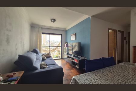 Sala de apartamento à venda com 3 quartos, 80m² em Vila Floresta, Santo André