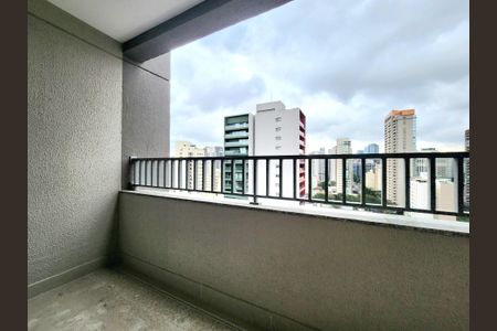 Studio à venda com 24m², 1 quarto e sem vagaVaranda