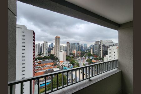 Studio à venda com 24m², 1 quarto e sem vagaVaranda
