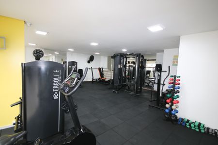 Apartamento para alugar com 54m², 2 quartos e 1 vaga Apartamento para alugar com 54m², 2 quartos e 1 vagaÁrea comum - Academia