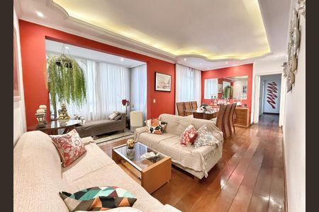 Sala de apartamento à venda com 3 quartos, 100m² em Buritis, Belo Horizonte