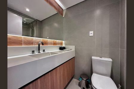 Apartamento para alugar com 32m², 0 quarto e 1 vaga Apartamento para alugar com 32m², 0 quarto e 1 vagaBanheiro