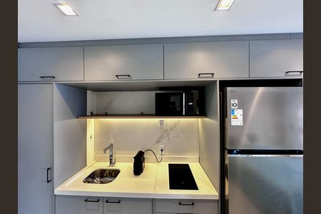 Apartamento para alugar com 32m², 0 quarto e 1 vaga Apartamento para alugar com 32m², 0 quarto e 1 vagaCozinha