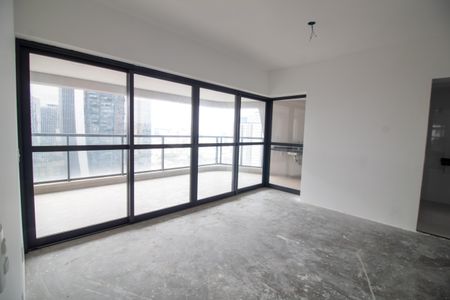 Sala  de apartamento à venda com 3 quartos, 134m² em Chácara Santo Antônio (Zona Sul), São Paulo