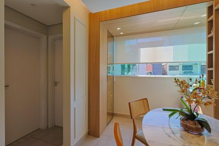 Sala de apartamento à venda com 2 quartos, 52m² em Coração Eucarístico, Belo Horizonte