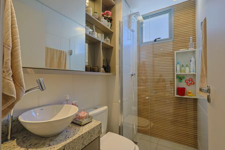 Apartamento à venda com 52m², 2 quartos e 2 vagasBanheiro