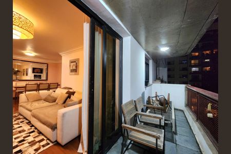 Varanda de apartamento à venda com 4 quartos, 130m² em Indianópolis, São Paulo