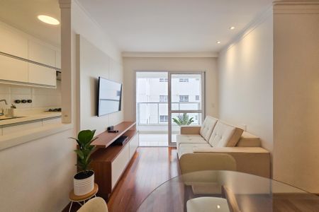 Sala de apartamento à venda com 1 quarto, 55m² em Baeta Neves, São Bernardo do Campo