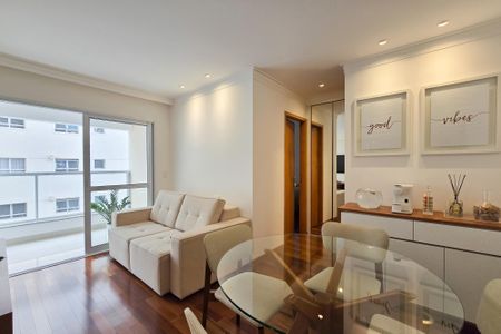 Sala de apartamento à venda com 1 quarto, 55m² em Baeta Neves, São Bernardo do Campo