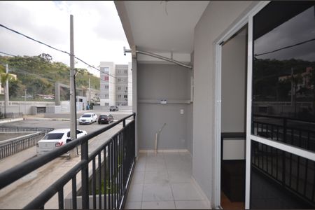 Varanda da Sala de apartamento para alugar com 2 quartos, 54m² em Campo Grande, Rio de Janeiro