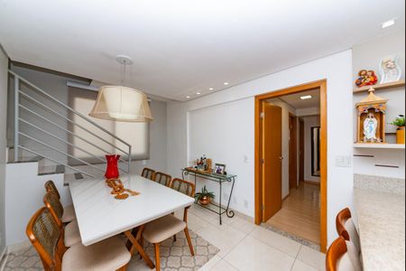 Sala  de apartamento à venda com 3 quartos, 157m² em Nova Granada, Belo Horizonte