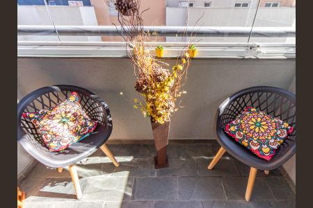 Varanda da Sala de apartamento para alugar com 3 quartos, 67m² em Mooca, São Paulo