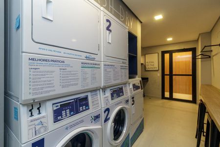 Studio para alugar com 24m², 1 quarto e sem vagaÁrea comum - Lavanderia