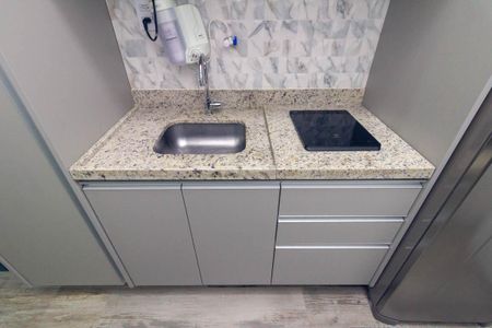 Studio para alugar com 24m², 1 quarto e sem vagaCozinha