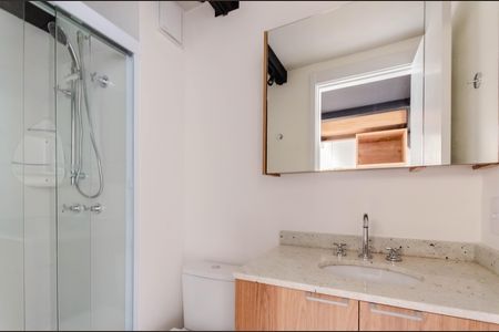 Studio à venda com 31m², 1 quarto e sem vaga Studio à venda com 31m², 1 quarto e sem vagaBanheiro