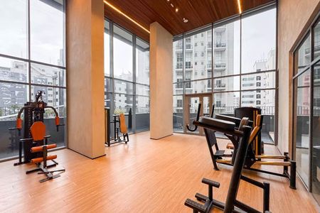 Studio à venda com 31m², 1 quarto e sem vaga Studio à venda com 31m², 1 quarto e sem vagaÁrea comum - Academia