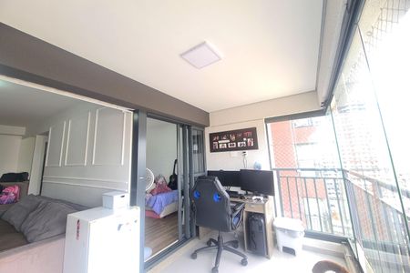 Varanda da Sala de apartamento à venda com 2 quartos, 64m² em Jardim Independência (são Paulo), São Paulo