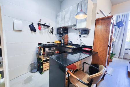 Studio à venda com 30m², 1 quarto e sem vaga Studio à venda com 30m², 1 quarto e sem vagaCozinha