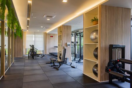 Apartamento à venda com 156m², 3 quartos e 2 vagas Apartamento à venda com 156m², 3 quartos e 2 vagasÁrea comum - Academia