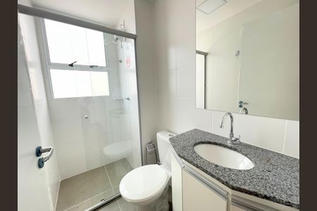 Banheiro de apartamento à venda com 1 quarto, 35m² em Barro Preto, Belo Horizonte