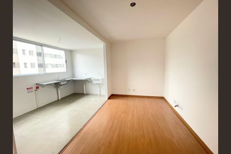 Sala/Cozinha de apartamento à venda com 1 quarto, 35m² em Barro Preto, Belo Horizonte