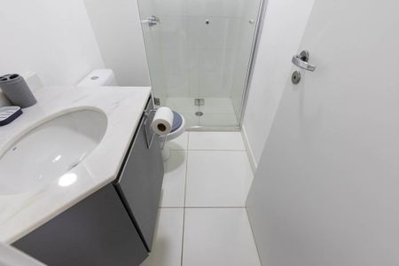 Studio para alugar com 29m², 1 quarto e sem vaga Studio para alugar com 29m², 1 quarto e sem vagaBanheiro