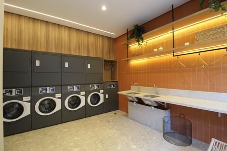 Apartamento para alugar com 26m², 1 quarto e sem vagaÁrea Comum - Lavanderia