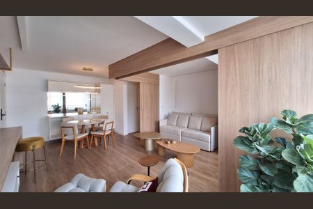 Sala de apartamento à venda com 1 quarto, 63m² em Vila Anglo Brasileira, São Paulo