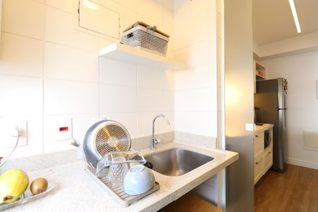 Apartamento à venda com 63m², 1 quarto e 1 vagaCozinha 