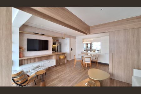 Apartamento à venda com 63m², 1 quarto e 1 vaga Apartamento à venda com 63m², 1 quarto e 1 vagaSala