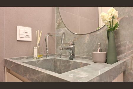 Apartamento à venda com 63m², 1 quarto e 1 vaga Apartamento à venda com 63m², 1 quarto e 1 vagaBanheiro Social