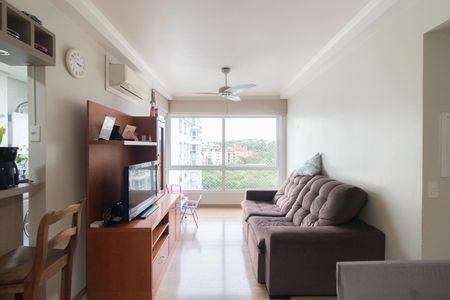 Sala de apartamento à venda com 3 quartos, 71m² em Cavalhada, Porto Alegre