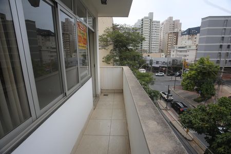 Varanda da Suíte de apartamento para alugar com 3 quartos, 100m² em Coracao de Jesus, Belo Horizonte