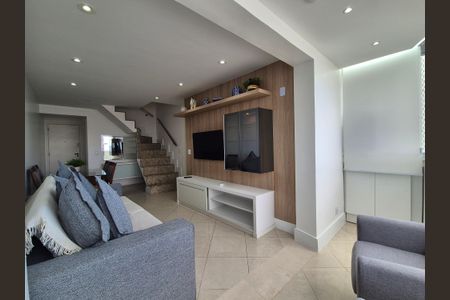 Sala de apartamento à venda com 3 quartos, 167m² em Recreio dos Bandeirantes, Rio de Janeiro