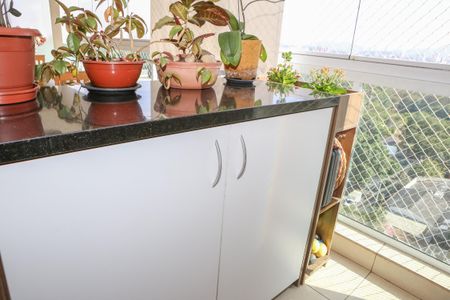 Varanda Gourmet de apartamento à venda com 3 quartos, 129m² em Vila Leopoldina, São Paulo