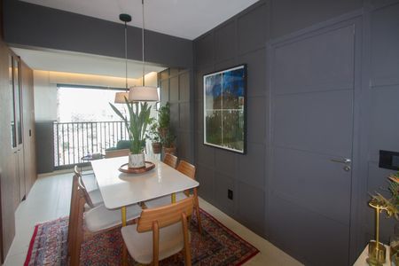 Sala de Jantar de apartamento à venda com 3 quartos, 91m² em Jardim das Acacias, São Paulo