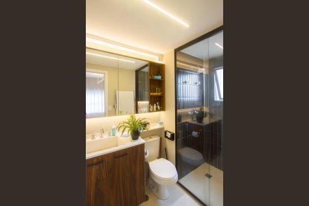 Apartamento à venda com 91m², 3 quartos e 2 vagasBanheiro da Suíte 