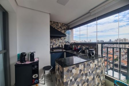 Varanda gourmet de apartamento à venda com 2 quartos, 65m² em Vila Prudente, São Paulo