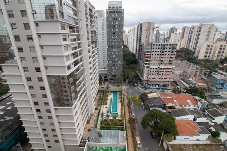 Apartamento para alugar com 43m², 1 quarto e sem vagaVaranda - Vista