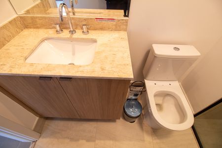Apartamento para alugar com 43m², 1 quarto e sem vagaBanheiro
