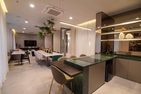 Apartamento para alugar com 43m², 1 quarto e sem vagaÁrea comum - Salão de Festas Gourmet