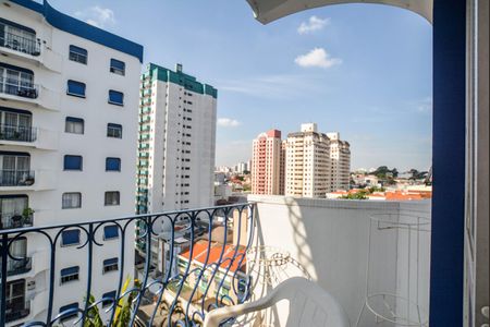 Varanda da Sala de apartamento à venda com 3 quartos, 127m² em Vila Gilda, Santo André