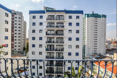 Varanda da Sala de apartamento à venda com 3 quartos, 127m² em Vila Gilda, Santo André